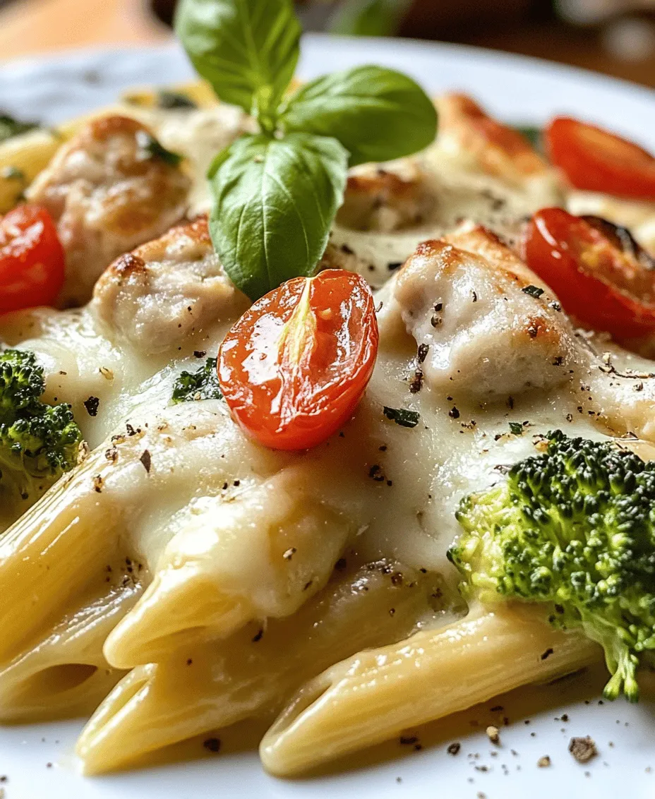 Creamy Broccoli and Chicken Penne is a comforting dish that brings together a delightful mix of flavors and textures, making it a favorite among families. This dish is not only rich and satisfying but also incredibly versatile, allowing for easy customization based on personal tastes or dietary needs. The creamy sauce envelops each piece of penne pasta, while tender chicken and vibrant broccoli provide a perfect balance of protein and vegetables.