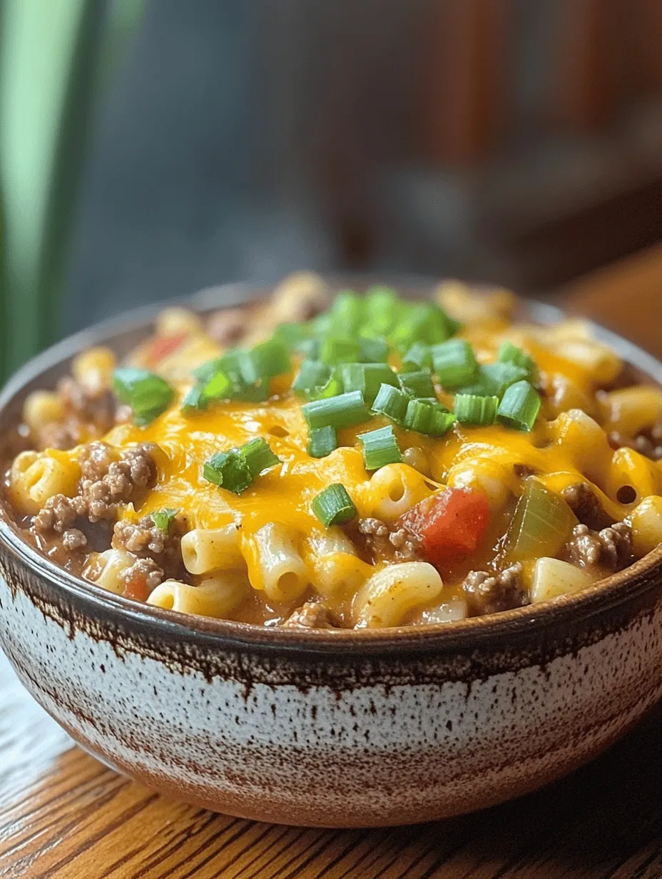 To create the perfect Chili Mac, understanding the role of each ingredient is crucial. Not only does this knowledge enhance your cooking experience, but it also ensures that the final dish is bursting with flavor and texture. Let’s break down the key components of this delightful meal.