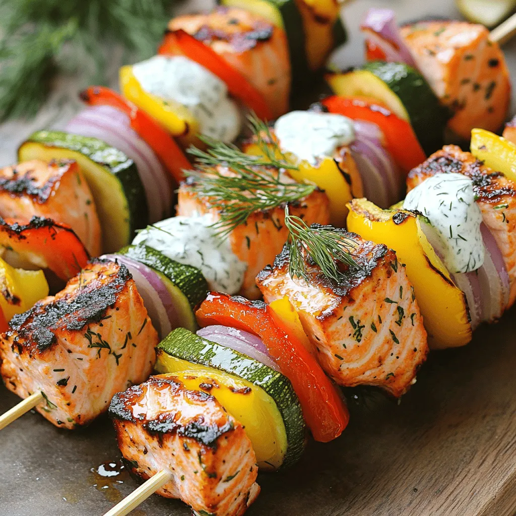 As the warm sun rises and the days grow longer, there’s nothing quite like the allure of a backyard barbecue. Among the many mouthwatering options available, grilled salmon skewers stand out as a perfect summer meal. Not only are these skewers visually appealing, with their vibrant colors, but they also deliver a burst of flavor that is sure to impress family and friends alike. This dish is not just delicious; it's also a healthy choice that brings together the rich taste of salmon with the freshness of seasonal vegetables.