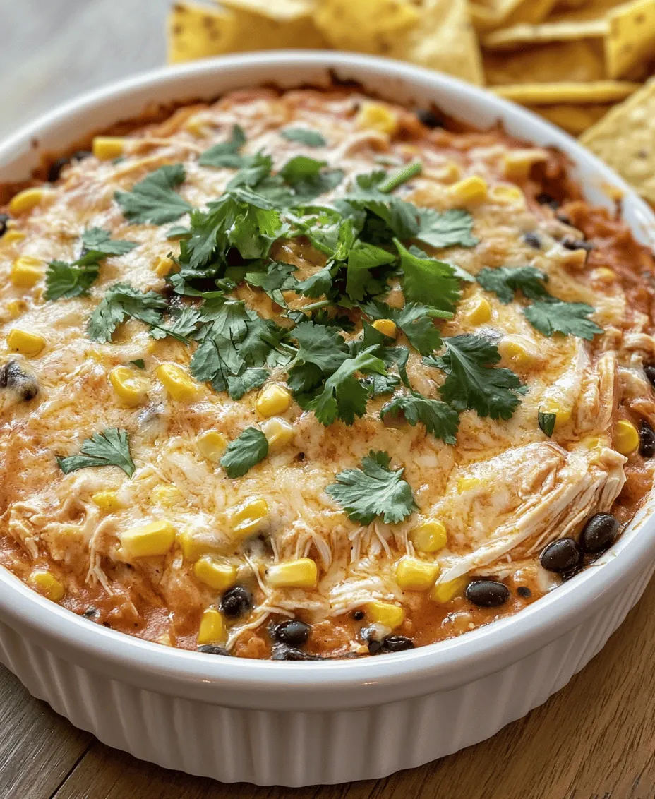 When it comes to appetizers that captivate and satisfy, few dishes can rival the enticing aroma and rich flavors of Cheesy Black Bean & Corn Buffalo Chicken Dip. This dip is a tantalizing blend of creamy textures and bold tastes, perfect for any gathering, whether it’s a lively game day party, a cozy family get-together, or a festive holiday celebration. The combination of shredded chicken, zesty buffalo sauce, and a medley of ingredients creates a dish that not only pleases the palate but also warms the heart.