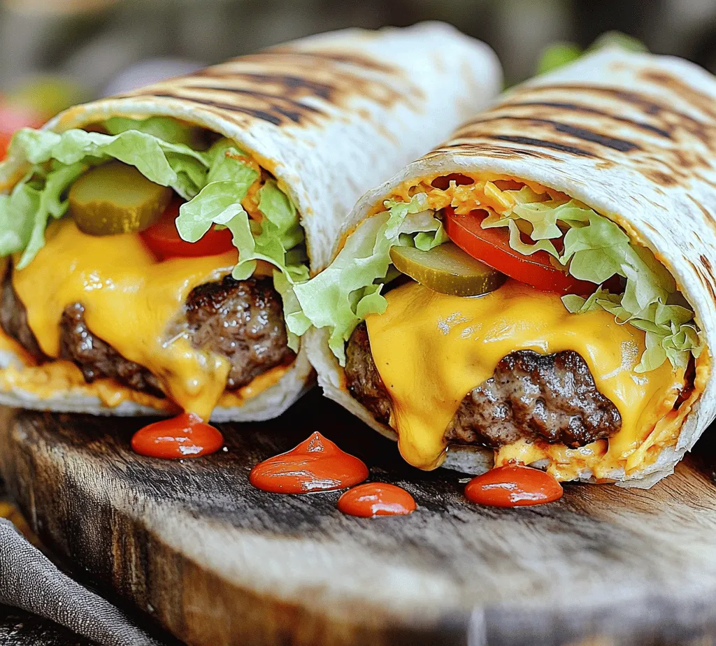 The joy of biting into a classic cheeseburger is hard to beat, with its juicy patty, melted cheese, and an array of toppings all nestled between two soft buns. However, as culinary creativity continues to evolve, food enthusiasts are finding new, exciting ways to enjoy beloved dishes. Enter Grilled Cheeseburger Wraps—a perfect fusion of a cheeseburger and a wrap that offers the same delicious flavor in a convenient format. Ideal for lunch, dinner, or even a fun picnic, these wraps promise to satisfy your cravings while offering versatility and ease of preparation.