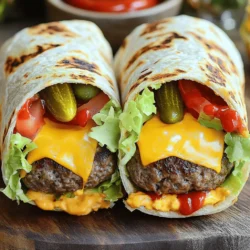 The joy of biting into a classic cheeseburger is hard to beat, with its juicy patty, melted cheese, and an array of toppings all nestled between two soft buns. However, as culinary creativity continues to evolve, food enthusiasts are finding new, exciting ways to enjoy beloved dishes. Enter Grilled Cheeseburger Wraps—a perfect fusion of a cheeseburger and a wrap that offers the same delicious flavor in a convenient format. Ideal for lunch, dinner, or even a fun picnic, these wraps promise to satisfy your cravings while offering versatility and ease of preparation.