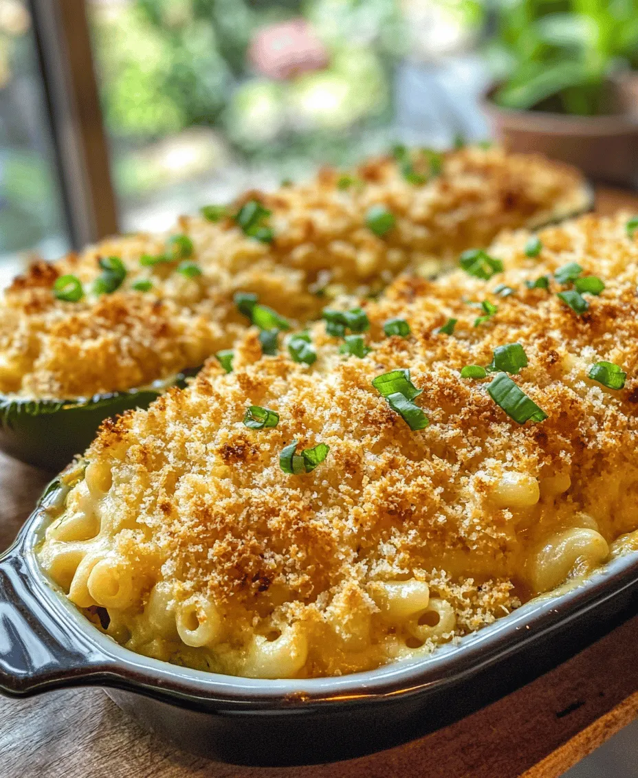 If you're looking for a creative way to transform your leftover mac 'n' cheese into a delightful appetizer, look no further than Leftover Mac 'n' Cheese Stuffed Jalapenos. This dish not only breathes new life into what might otherwise be a mundane meal but also combines the rich, creamy flavors of mac 'n' cheese with the spicy kick of jalapeños. As a result, you get a unique blend of textures and tastes that are sure to impress family and friends alike.