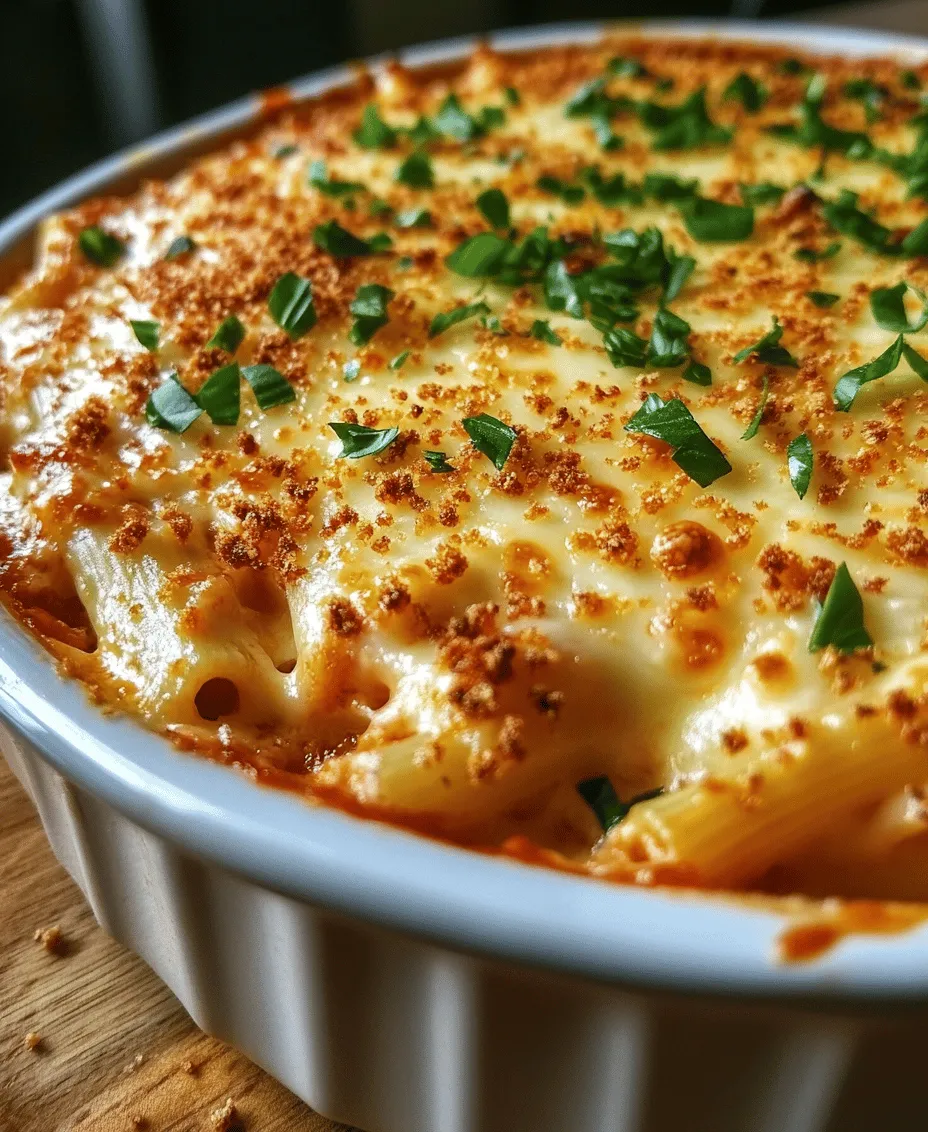 If you’re looking for a dish that embodies comfort, indulgence, and the rich flavors of Italian cuisine, then Five Cheese Ziti Al Forno is the perfect choice. This delightful baked pasta dish is a celebration of cheese, featuring a blend of five different varieties that meld together to create a creamy, savory experience that will tantalize your taste buds. With perfectly cooked ziti pasta, enveloped in a flavorful marinara sauce and topped with a golden, bubbling layer of cheese, this recipe is a true crowd-pleaser.