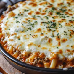 If you’re looking for a dish that embodies comfort, indulgence, and the rich flavors of Italian cuisine, then Five Cheese Ziti Al Forno is the perfect choice. This delightful baked pasta dish is a celebration of cheese, featuring a blend of five different varieties that meld together to create a creamy, savory experience that will tantalize your taste buds. With perfectly cooked ziti pasta, enveloped in a flavorful marinara sauce and topped with a golden, bubbling layer of cheese, this recipe is a true crowd-pleaser.