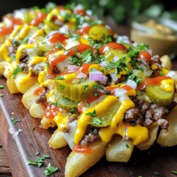 Indulge in Deliciousness: The Ultimate Cheeseburger Fries Recipe