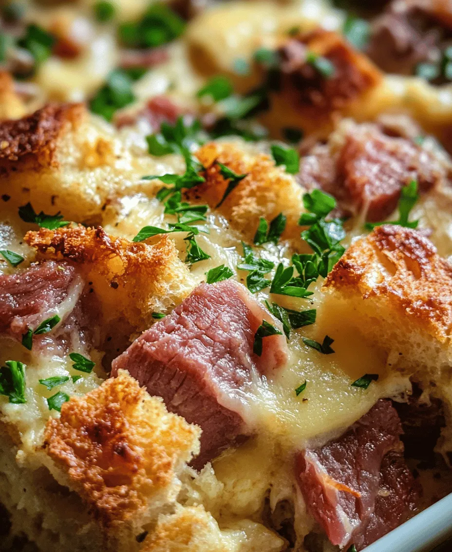 If you're a fan of the classic Reuben sandwich, then you're in for a delightful treat with the Reuben Casserole Bake—a comforting twist on the traditional favorite. This dish combines all the beloved flavors of the Reuben sandwich, including corned beef, sauerkraut, Swiss cheese, and a creamy dressing, into a hearty casserole that is perfect for family dinners, potlucks, or even a cozy night in. The beauty of the Reuben Casserole lies in its simplicity; it's an easy-to-prepare dish that requires minimal effort while delivering maximum flavor.