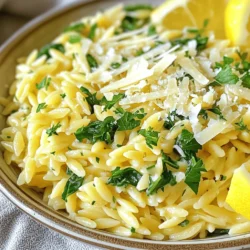 Garlic Parmesan Orzo Delight: Exploring the Rich Flavors