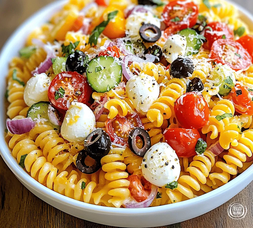 Pasta salads hold a cherished place in culinary traditions across the globe, known for their versatility and ease of preparation. From simple side dishes to main course delights, pasta salads can be adapted to suit any taste or occasion. Among the myriad of pasta salad variations, the Creamy Italian Pasta Salad stands out for its vibrant colors and rich flavors, making it a favorite for gatherings, picnics, and family dinners alike. Whether you're planning a summer barbecue, a potluck, or a cozy family meal, this dish delivers a delightful medley of tastes and textures that appeals to all palates.