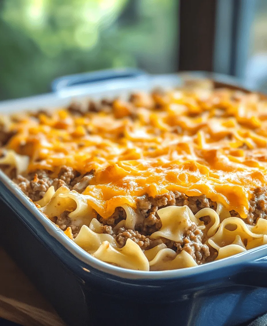 Hamburger casserole is a beloved comfort food that has graced dinner tables across America for generations. With its hearty combination of flavors and textures, this dish evokes feelings of nostalgia, warmth, and satisfaction. As families gather around the dinner table, the comforting aroma of bubbling cheese and savory meat wafts through the air, reminding us of simpler times. The appeal of hamburger casserole lies not only in its delicious taste but also in its versatility, making it a staple choice for busy weeknights and casual gatherings alike.