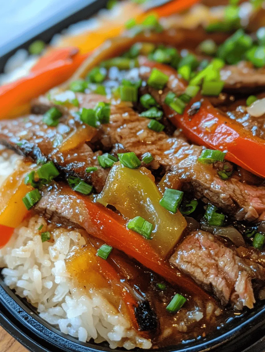 Sizzling Chinese Pepper Steak with Onions: A Flavorful Journey into Asian Cuisine