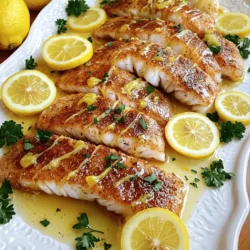 Lemon Butter Sautéed Cod: A Delicious and Healthy Delight