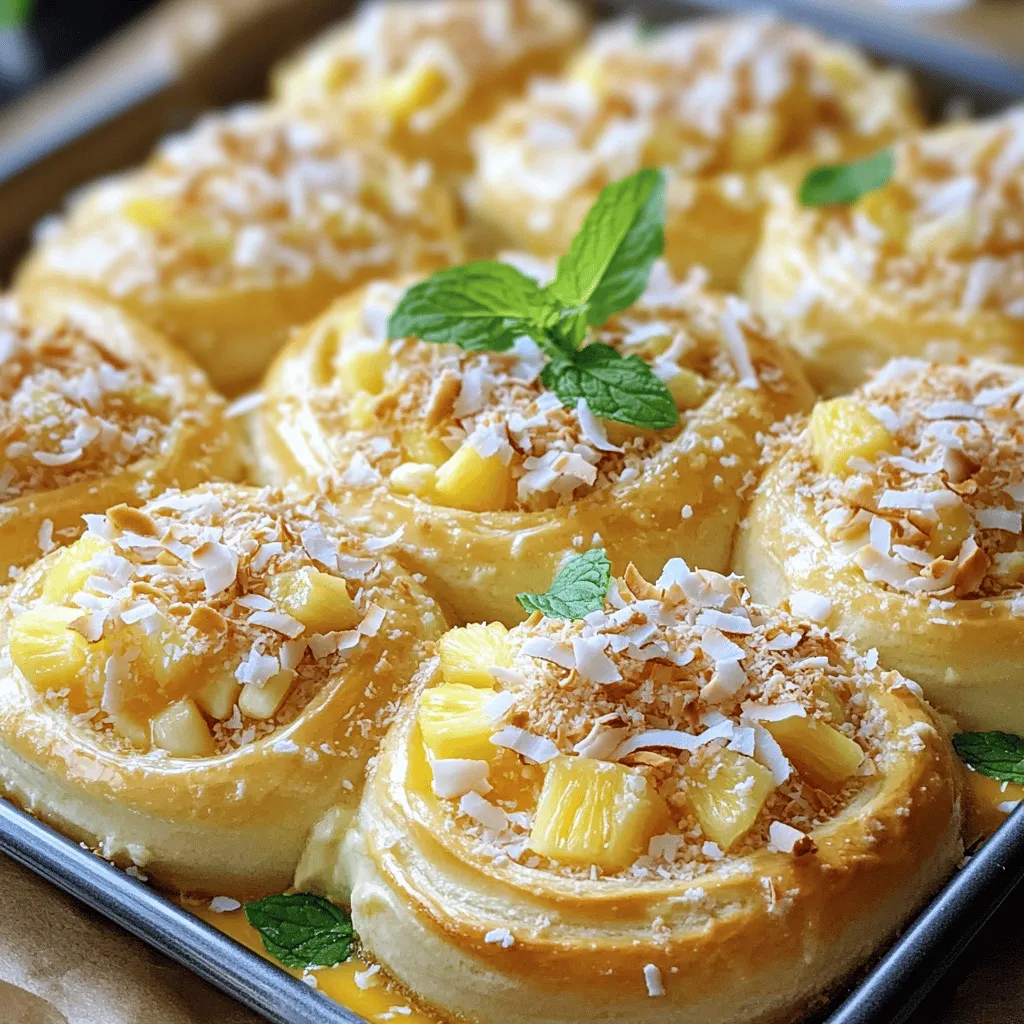 If you're looking for a delightful dessert that transports you straight to a tropical paradise, look no further than the Golden Tropical Cheesecake Danish. This recipe combines the rich, creamy texture of cheesecake with the sweet and vibrant flavors of the tropics, creating a treat that is both indulgent and refreshing. The star of this recipe is the use of King's Hawaiian Sweet Rolls, which provide a soft, sweet base that perfectly complements the luscious cheesecake filling.