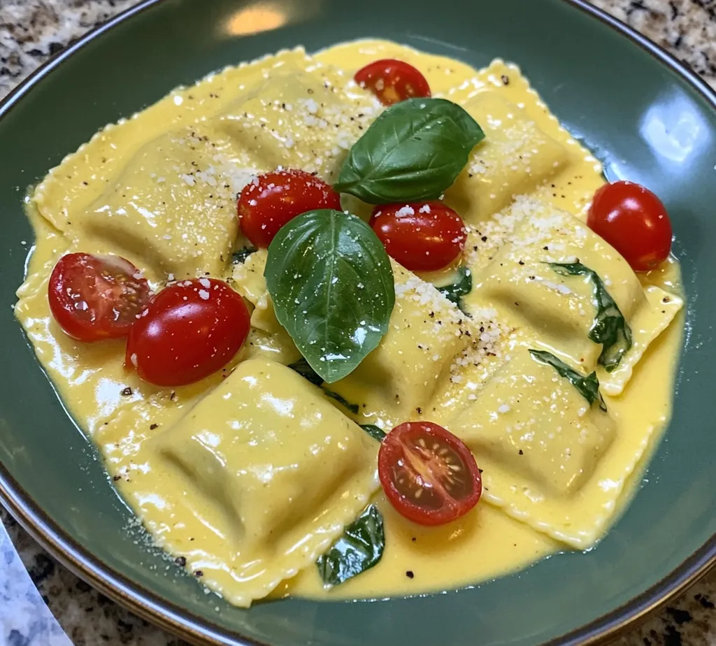 Creamy Tuscan Ravioli is an exquisite culinary creation that beautifully captures the essence of Italian cuisine. With its rich flavors, delicate textures, and vibrant colors, this dish is not just a meal but a celebration of Italy's gastronomic heritage. It offers a perfect harmony between the creamy sauce and the savory filling of the ravioli, creating an experience that is both comforting and indulgent. Whether you're savoring it at a family gathering or preparing it for a special occasion, Creamy Tuscan Ravioli is sure to impress and satisfy.