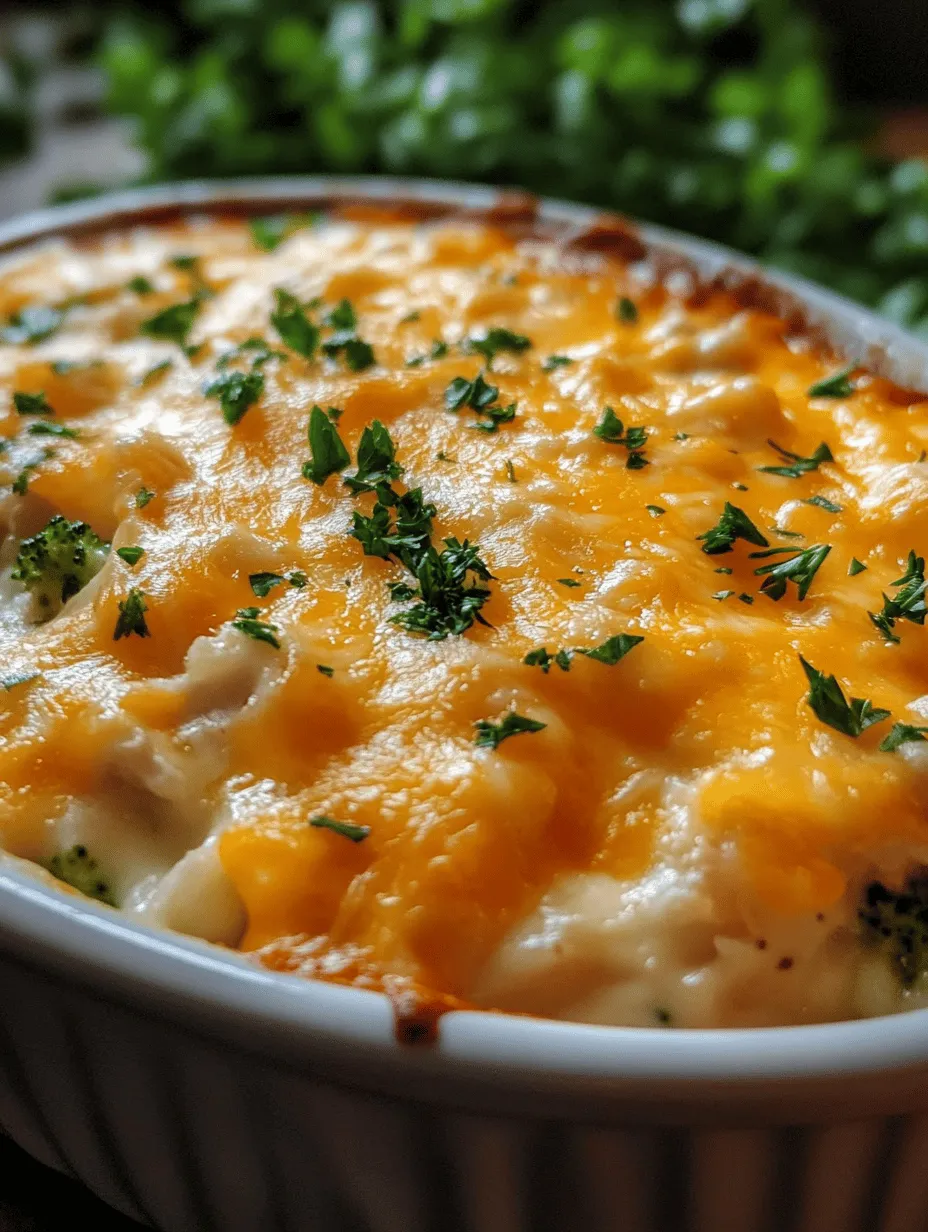 To create the perfect Cheesy Chicken and Broccoli Bake, it’s essential to understand the role of each ingredient in the recipe. Let’s take a closer look at the core components that make this dish a true standout.