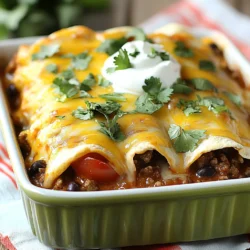 A Flavorful Journey: Spicy Mexican Beef Enchiladas Fiesta Recipe