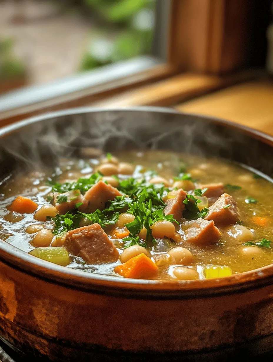 To create the perfect Hearty Ham & Bean Soup, it's essential to understand the ingredients that contribute to its rich flavor and nutritional profile. Each component plays a vital role, transforming simple elements into a delightful dish that warms both body and soul.