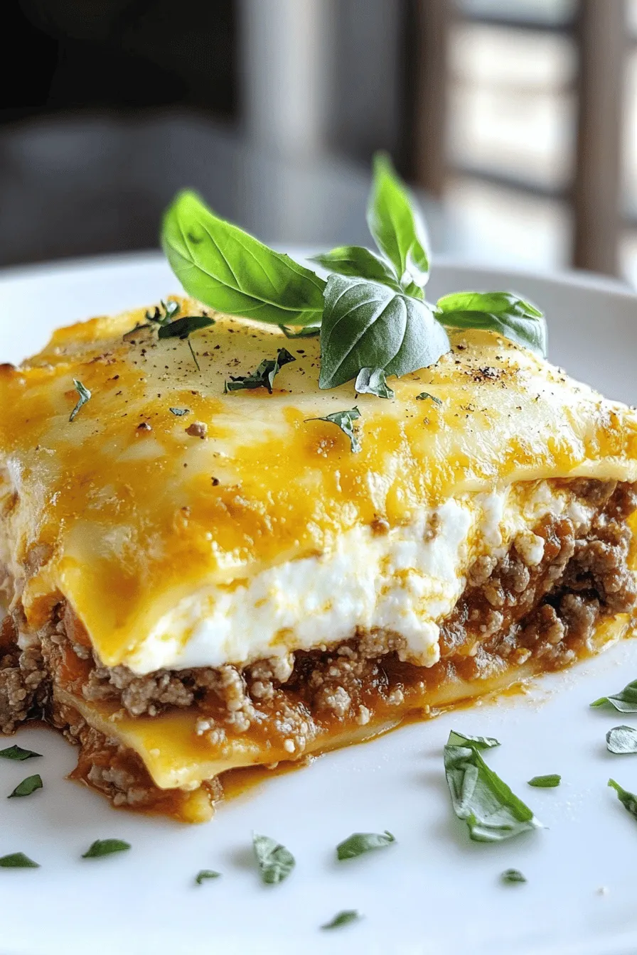 Before diving into the cooking process, it’s essential to understand the key ingredients that make this lasagna a standout. Each component plays a significant role in creating the layers of flavor and texture that define this dish.