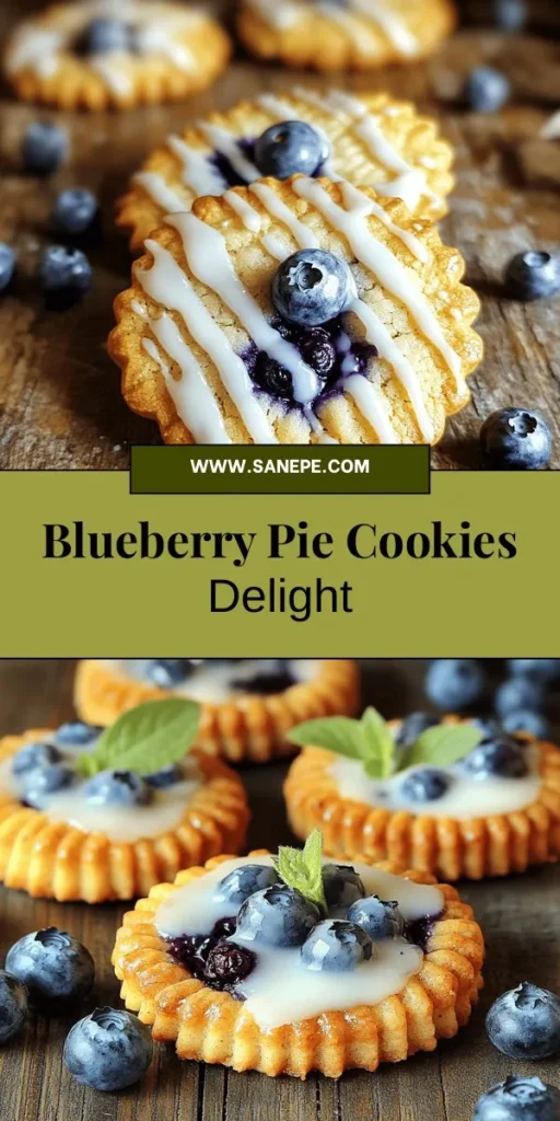 Discover the delicious world of blueberry pie cookies, where the classic pie meets the perfect cookie! These mouthwatering treats feature a soft, buttery exterior with a warm, juicy blueberry filling that’s sure to impress any crowd. Ideal for gatherings or a cozy snack, this recipe is simple to follow. Ready to create a delightful dessert that merges nostalgia with fun? Click through to explore these amazing blueberry pie cookies and elevate your baking game!