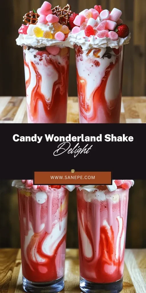 Indulge in the vibrant world of desserts with our Decadent Pink Candy Freakshake! This eye-catching treat blends creamy vanilla ice cream, fresh strawberries, and a delightful array of colorful candies. Perfect for parties or a fun treat at home, this freakshake is not just a drink but an experience. Get ready to bring your imagination to life by following our easy recipe. Click to discover how to create your own dreamy pink masterpiece!