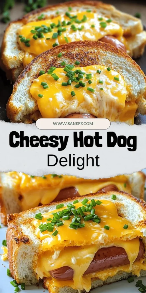 Discover the ultimate comfort food with our Grilled Cheese Hot Dogs recipe, a delightful twist on two beloved classics! This easy-to-make dish combines juicy hot dogs enveloped in gooey, melted cheese, all nestled in perfectly toasted bread. Customize it with your favorite toppings for a mouthwatering meal that everyone will love. Whether for a weeknight dinner or a fun gathering, this recipe promises satisfaction in every bite. Click through to explore the full recipe and elevate your comfort food game!