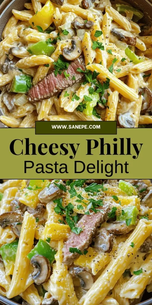 Indulge in a new favorite with Philly Cheesesteak Pasta! This delicious twist on the classic comfort food combines tender sirloin steak, melty provolone cheese, and fresh vegetables all enveloped in a creamy sauce. Perfect for busy weeknights or special gatherings, this easy recipe will satisfy everyone at the table. Click through to explore the step-by-step guide and discover how to create this hearty meal that brings the flavors of Philly right to your kitchen.