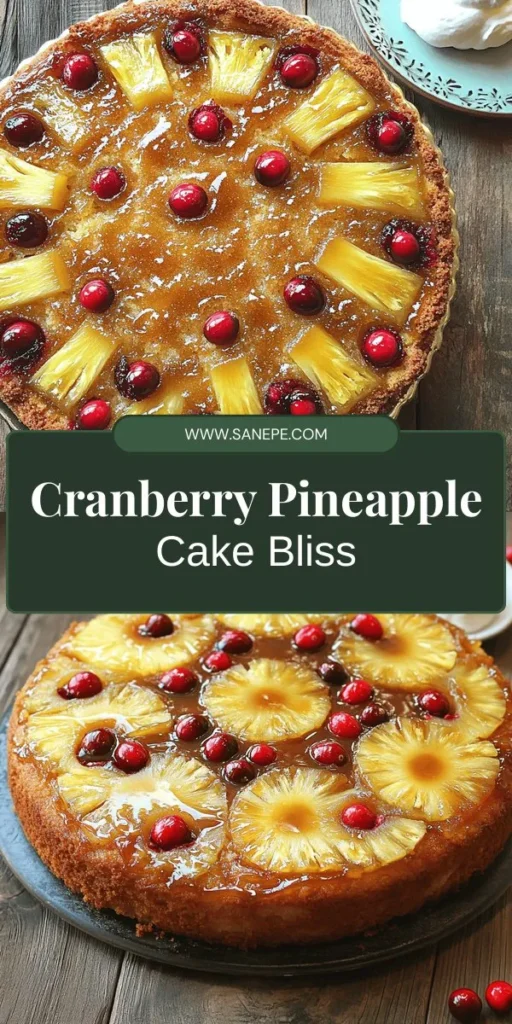 Discover the irresistible flavors of Cranberry Pineapple Upside-Down Cake Delight, a stunning dessert that beautifully blends the sweetness of pineapple with the tartness of cranberries. This cake is perfect for any occasion, enticing both the eyes and taste buds. Our simple step-by-step recipe ensures a flawless bake every time. Click through to explore this delightful treat and impress your friends and family with your baking skills!