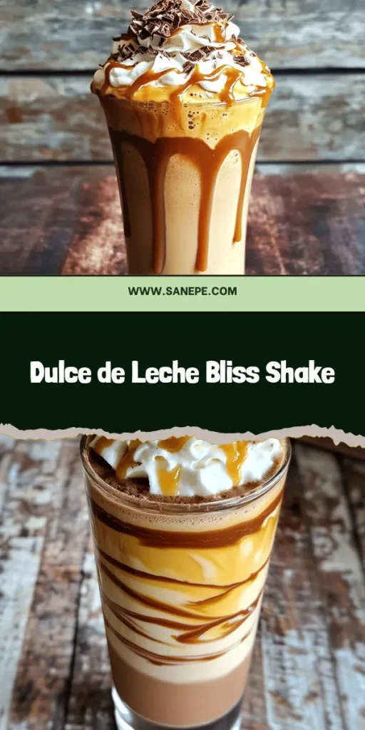 Indulge in the perfect blend of rich coffee and creamy sweetness with our Dulce de Leche Coffee Milkshake! This decadent delight is easy to make and ideal for any occasion, whether as a refreshing pick-me-up or a luscious dessert. Dive into the world of flavors with this irresistible treat that combines cool ice cream, smooth dulce de leche, and brewed coffee. Click to discover the full recipe and elevate your milkshake game!