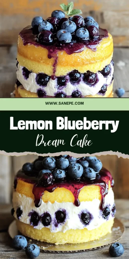 Indulge in the bliss of the Lemon Blueberry Cheesecake Cake, where sweet meets tart for the ultimate dessert experience! This multi-layered cake features a moist lemon base, creamy cheesecake layer, and vibrant blueberry sauce that will dazzle your taste buds and impress your guests. Perfect for birthdays, picnics, or just because! Click through to explore easy-to-follow recipes and baking tips that ensure your cake turns out perfectly every time.