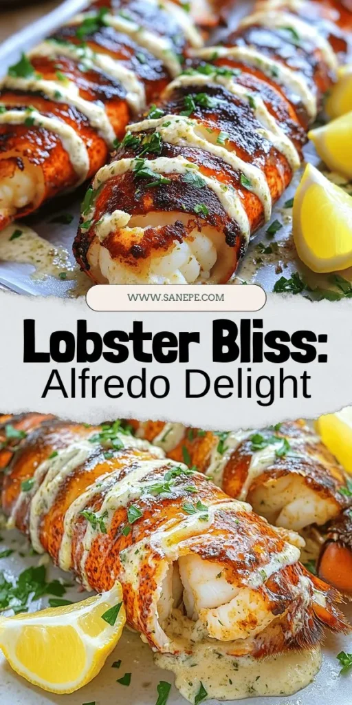 Indulge in the luxurious flavors of Garlic Parmesan Alfredo Lobster Tails, a dish perfect for any special occasion or romantic dinner. This recipe combines succulent lobster with a rich, creamy Alfredo sauce infused with garlic and Parmesan for an unforgettable dining experience. Ready to impress your guests? Discover step-by-step instructions and expert tips that will help you recreate this gourmet meal at home. Click through to explore the full recipe!