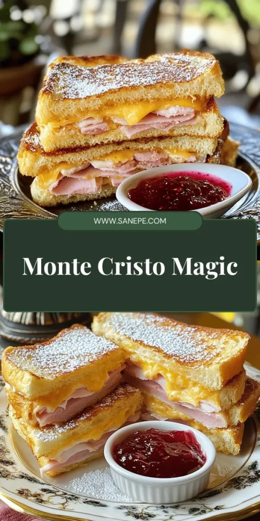 Indulge in the timeless delight of a Classic Monte Cristo Sandwich, where sweet and savory flavors come together in a crispy, golden-brown masterpiece. This guide reveals the essential ingredients—rich brioche, flavorful ham and turkey, and melty Swiss cheese—along with simple step-by-step instructions to create this mouthwatering dish. Click through to explore delicious variations and tips that will elevate your sandwich game to a whole new level!