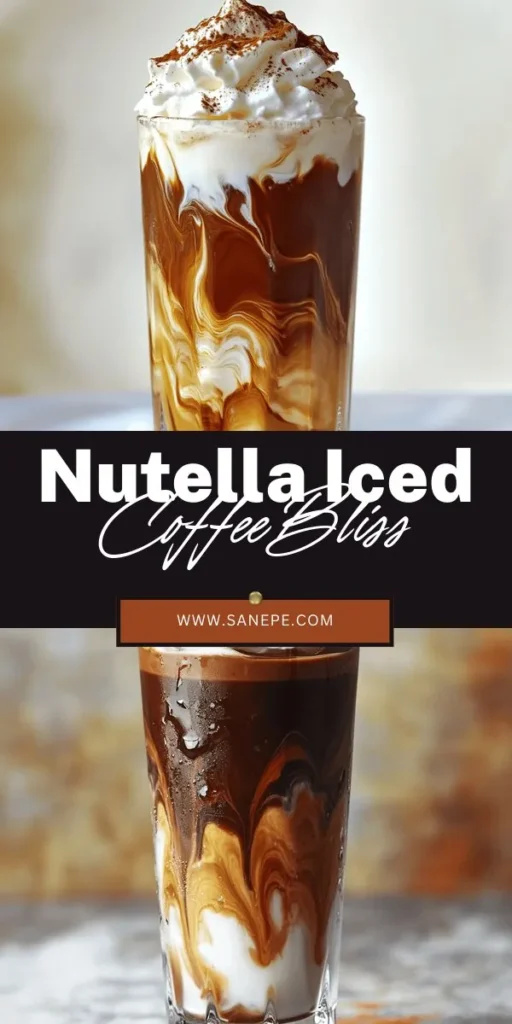 Indulge in the ultimate summer sensation with Nutella Iced Coffee Bliss! This decadent recipe blends rich Nutella with creamy iced coffee for a refreshing treat that's perfect for any time of day. Simple to make and fully customizable, it will elevate your coffee experience. Discover step-by-step instructions to create this delightful drink that pairs beautifully with warm days. Click through to explore the mouthwatering recipe and enjoy a taste of bliss!