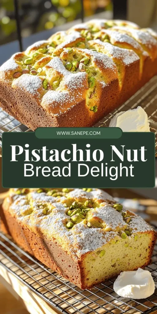 Indulge in the unique flavors of homemade pistachio nut bread with this simple and delicious recipe. Perfect for bakers of all levels, this nutty treat is not only easy to make but also packed with health benefits thanks to the rich pistachios. Elevate your baking skills and create a loaf with a tender crumb and delightful crunch. Click through to explore the full recipe and start your baking adventure today!