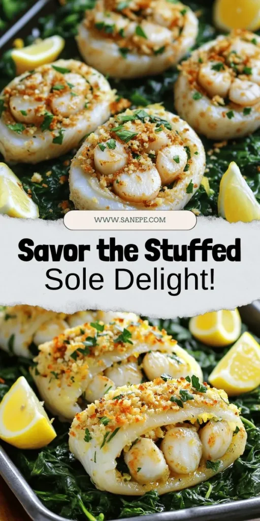 Indulge in luxury at home with the Decadent Stuffed Sole with Scallops and Crabmeat recipe! This elegant seafood dish features tender sole fillets rolled around a flavorful stuffing of sweet scallops and lump crabmeat, baked to perfection with a lemon-infused butter drizzle. Perfect for any special occasion, this dish is sure to impress your guests. Click through to explore this mouthwatering recipe and elevate your dining experience!