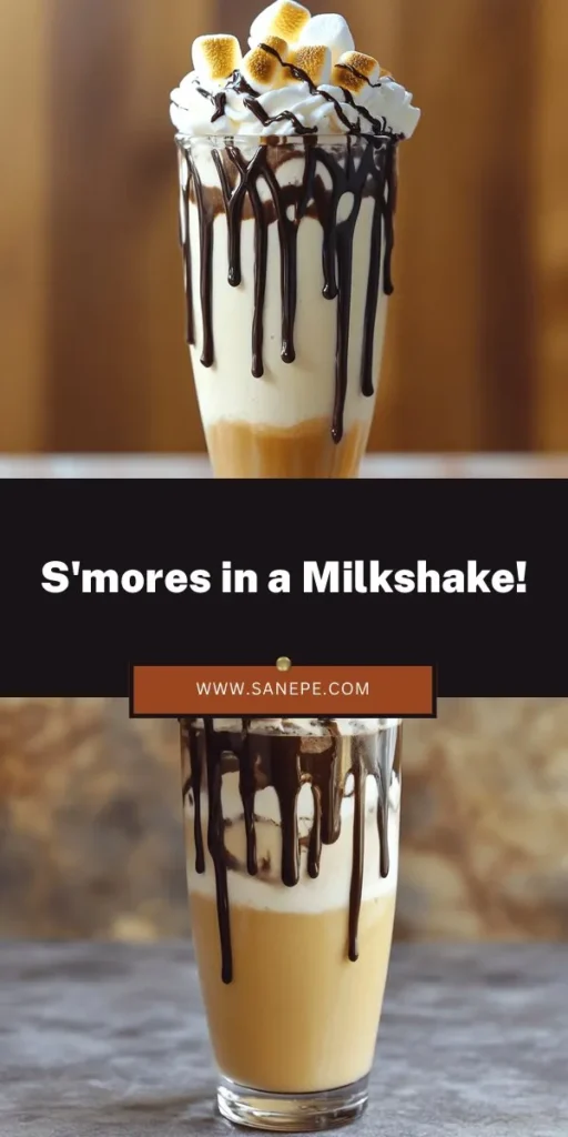 Indulge in the ultimate summer treat with our S'mores Milkshake Delight recipe! This creamy concoction captures the nostalgic flavor of classic S'mores in a delicious milkshake, perfect for warm nights and special gatherings. With rich chocolate, marshmallow cream, and crunchy graham crackers, it's a delightful twist everyone will love. Ready to blend up bliss? Click through for the full recipe and enjoy this modern take on a timeless favorite.