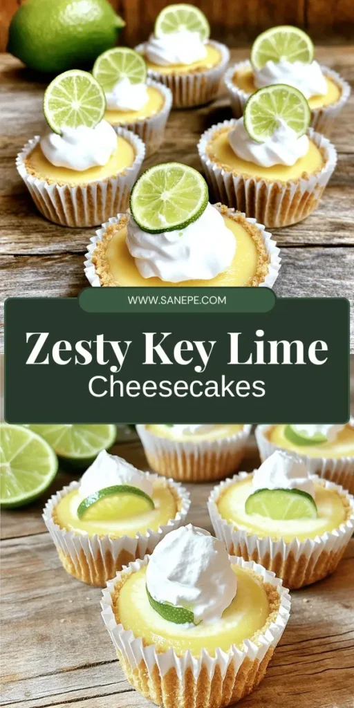 Discover the joy of baking with these zesty mini key lime cheesecakes! Perfect for parties or a sweet delight after a long day, these bite-sized treats feature a creamy, tangy filling paired with a crunchy graham cracker crust. With easy step-by-step instructions, you'll impress your guests and satisfy your cravings. Click through to explore the recipes and dive into a tropical flavor experience that’s sure to brighten any gathering!