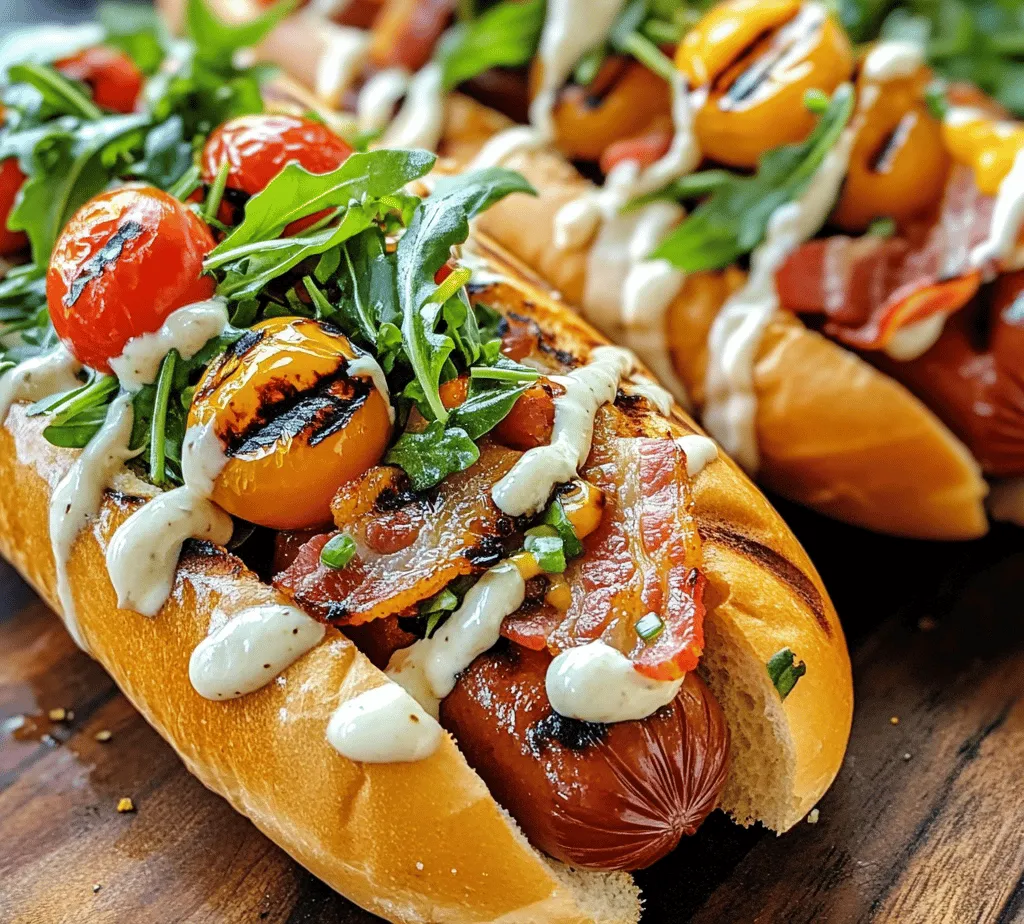 The magic of the Gourmet BLT Hot Dog lies in its carefully chosen components. Let's break down the essential ingredients that contribute to its extraordinary flavor and texture.