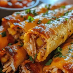 To create the perfect Crispy Baked Chicken Taquitos, it's essential to understand the key ingredients that contribute to their deliciousness. Each component plays a vital role in achieving the ideal flavor and texture, resulting in a satisfying dish that everyone will love.