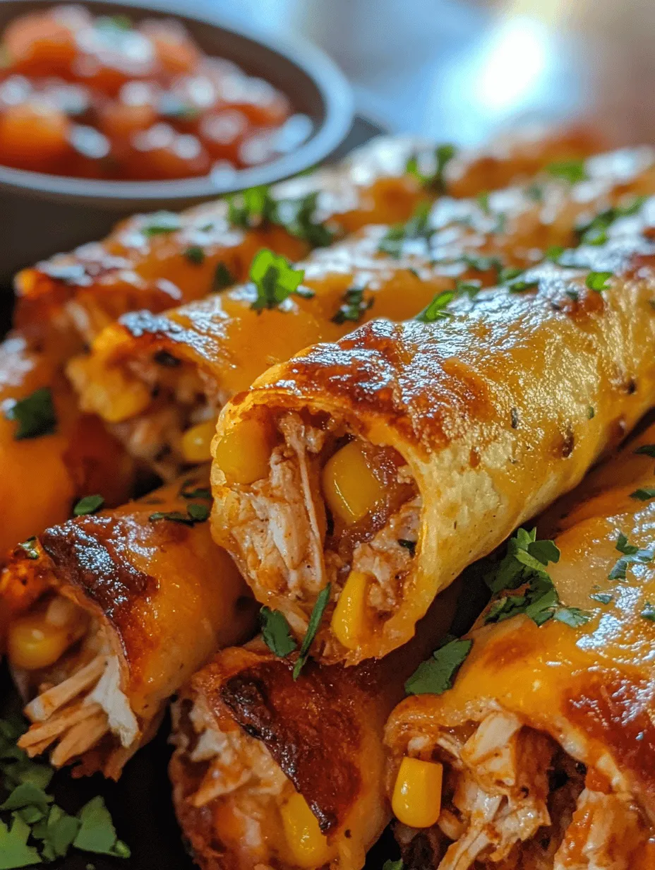 Crispy Baked Chicken Taquitos: A Deliciously Versatile Treat