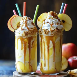 The Caramel Apple Pie Milkshake is more than just a drink; it’s an experience that transports you back to simpler times, making it an ideal dessert for family gatherings, seasonal celebrations, or even as a sweet treat to enjoy on a casual evening at home. Imagine sipping on a rich, creamy shake that captures the essence of a freshly baked apple pie, complete with the luscious sweetness of caramel drizzled on top. It's a dessert that appeals to both young and old, invoking feelings of warmth and comfort in every sip.