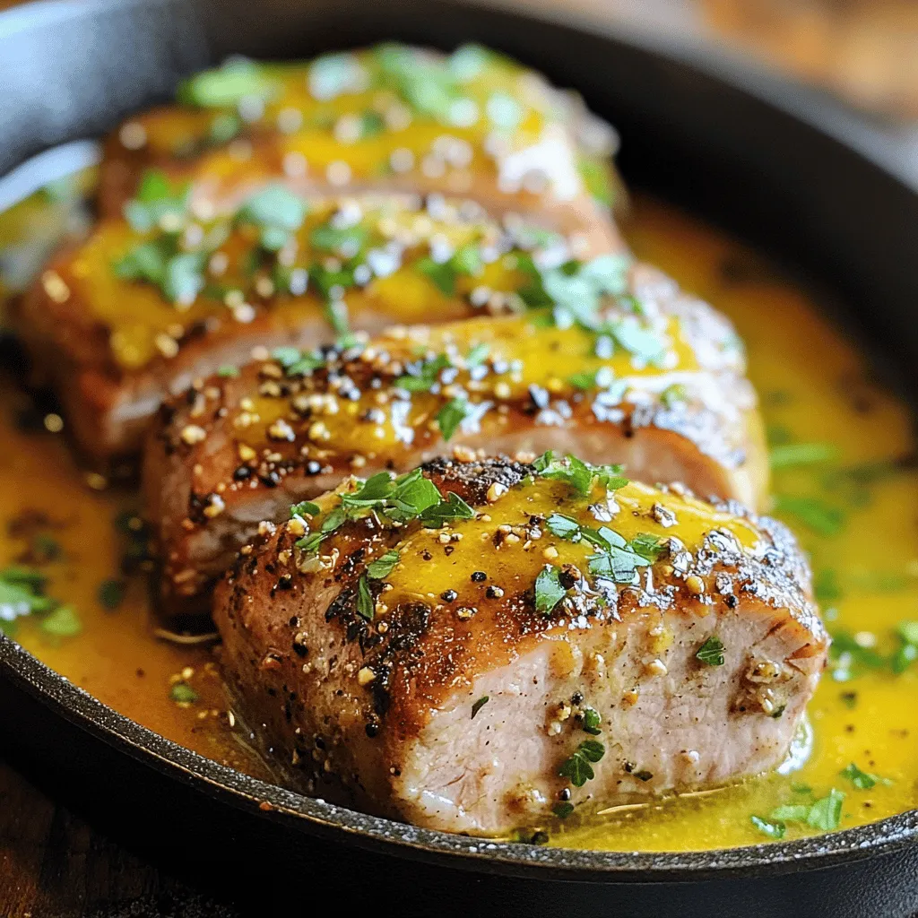 Pork tenderloin is one of the most versatile cuts of meat, prized for its tender texture and mild flavor. When prepared correctly, it can become the centerpiece of a memorable meal, appealing to both casual diners and culinary enthusiasts alike. This recipe for Pork Tenderloin with Zesty Mustard Sauce elevates this humble cut into a gourmet delight, perfect for weeknight dinners or special occasions. The combination of zesty mustard sauce not only enhances the natural flavors of the pork but also adds a tangy kick that tantalizes the taste buds.