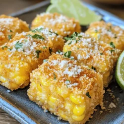 Crispy fried corn on the cob is a delightful dish that brings together the sweet, juicy flavor of fresh corn and the satisfying crunch of a perfectly fried coating. This dish stands out as a versatile option that can be served as a snack, side dish, or even a main attraction at gatherings. Whether you’re enjoying a summer barbecue or simply looking for a way to elevate your dinner table, crispy fried corn on the cob is sure to impress.