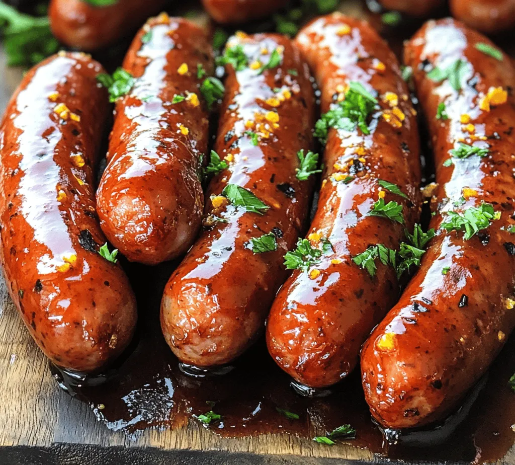 When it comes to hosting gatherings, the right appetizers can set the tone for a memorable event. Little Smokies in a sweet and spicy glaze is a dish that perfectly embodies the essence of easy yet flavorful party food. These bite-sized sausages, coated in a delicious glaze, are not only simple to prepare but also a guaranteed crowd-pleaser. Whether you're throwing a game-day party, a holiday get-together, or simply a family gathering, this recipe is a must-have in your culinary repertoire.