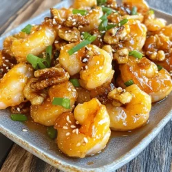 Indulge in the Sweet and Savory Delight of Honey Walnut Shrimp