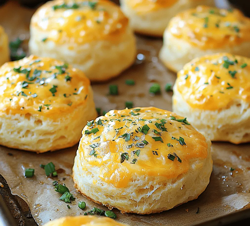 Imagine biting into a warm, flaky biscuit that is bursting with the rich flavors of cheese and freshly chopped herbs. Cheesy Herb Bliss Biscuits are not just any biscuits; they are a comforting, savory treat that can elevate any meal. Whether served alongside a hearty soup, as an accompaniment to a weekend brunch, or enjoyed as a delicious snack on their own, these biscuits will quickly become a favorite in your kitchen. The combination of sharp cheddar and Parmesan cheese with vibrant herbs creates a harmonious flavor profile that is simply irresistible.