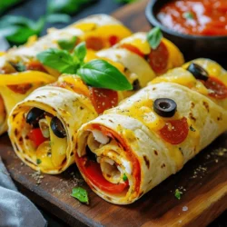 Easy Pizza Tortilla Wrap: A Quick and Delicious Recipe