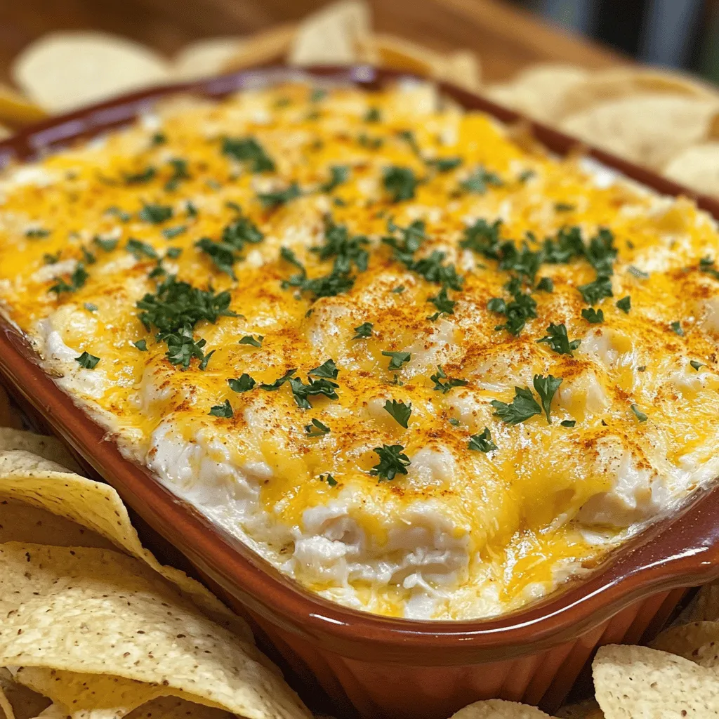 The Cheesy Baked Hot Crab Dip is more than just an appetizer; it's a creamy, flavorful experience that brings people together. Whether you are hosting a lively gathering, cheering for your favorite team on game day, or enjoying a cozy evening at home, this dip is a guaranteed crowd-pleaser. With its rich amalgamation of tender crab meat, velvety cheeses, and zesty spices, this dish elevates any occasion and tantalizes the taste buds.