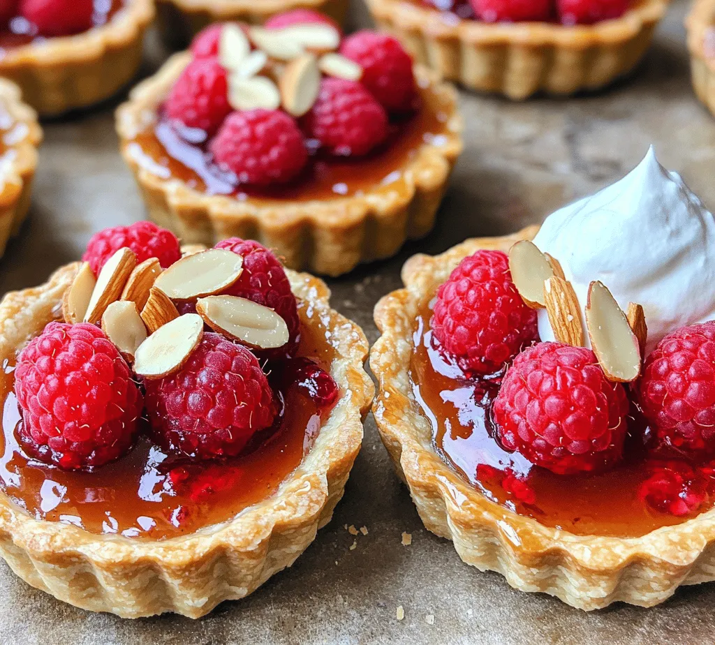 Baking is not just about putting ingredients together; it’s a delightful journey that engages all our senses. Among the many treats that can be crafted in the kitchen, mini raspberry almond tarts stand out as a perfect blend of flavors and textures. These charming little desserts feature a buttery, crumbly almond crust filled with a luscious mixture of tart raspberries and subtle sweetness. Each bite is a symphony of flavors: the nuttiness of almond flour harmonizes beautifully with the tangy burst of fresh raspberries, while a dusting of powdered sugar adds a delicate sweetness that elevates the entire experience.