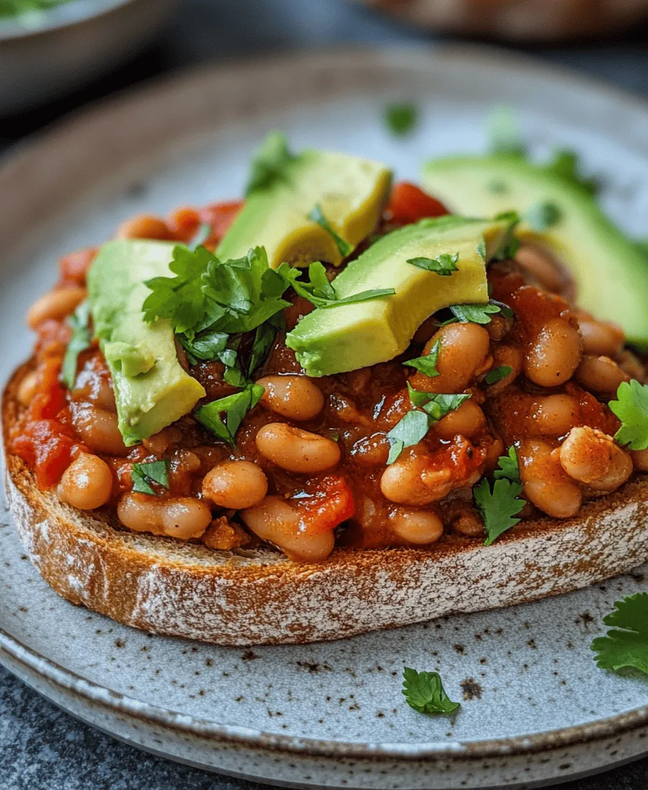 Welcome to the delightful world of Savory Spiced Beans on Toast, a dish that transcends mealtimes and appeals to both taste buds and health-conscious eaters. This recipe encapsulates the essence of comfort food while providing a nutritious punch. Whether enjoyed for breakfast, lunch, or dinner, this dish is a wonderful blend of hearty mixed beans and aromatic spices, served hot on your favorite toasted bread.