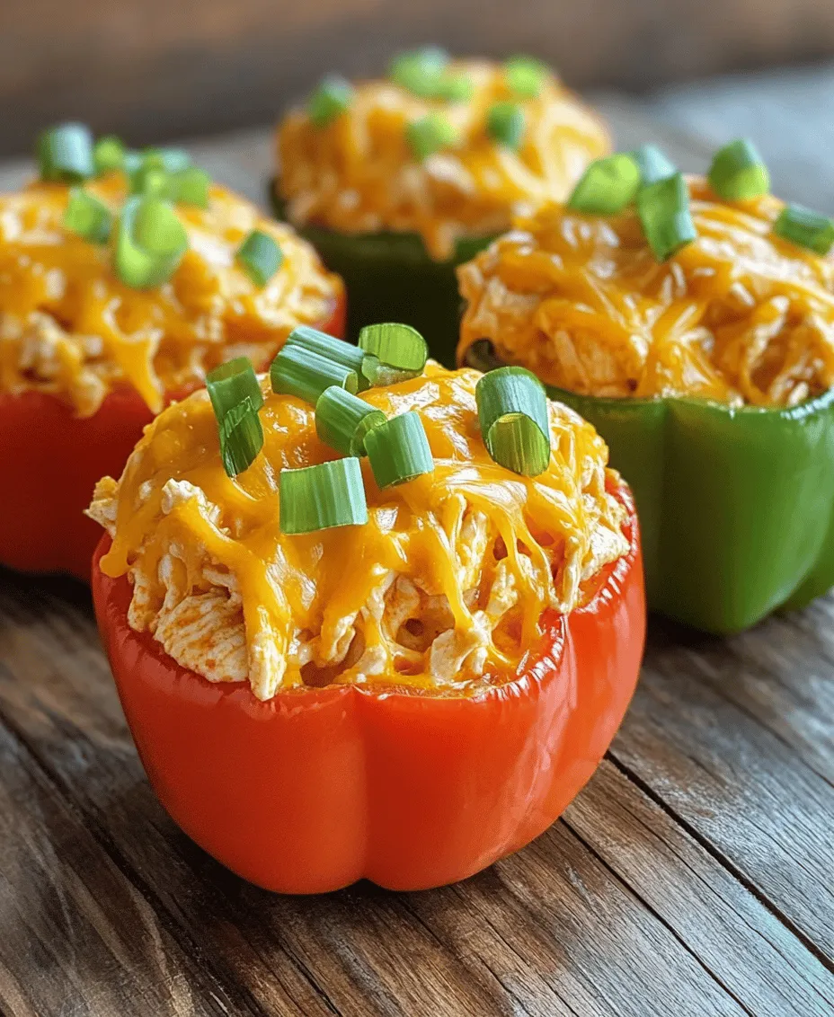 Buffalo Chicken Dip has earned its place as a beloved appetizer at gatherings, parties, and game days across the nation. Its creamy, spicy, and savory profile has captured the hearts (and taste buds) of many, making it a staple for those seeking a crowd-pleaser. However, as food trends evolve, so does the way we enjoy our favorite dishes. One such innovation is the Buffalo Chicken Dip Stuffed Sweet Bell Peppers—a delightful dish that not only retains the rich flavors fans adore but also introduces a nutritious twist.